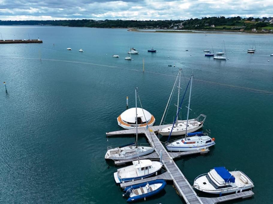 Anthenea Suite Hoteliere Flottante Perros-Guirec Esterno foto